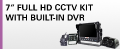 NEW 7" HD Integral CCTV Kit with SSD