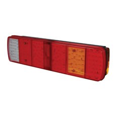 8 Function LED Rear Combination Lamp - L 515 x W 80 x H 130mm