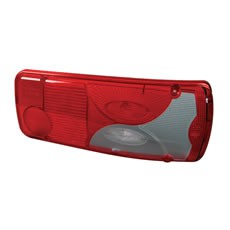 6 Function Trailer Rear Combination Lamp Lens - L 400 x W 75 x H 158mm