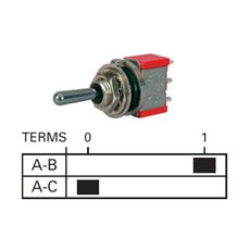 Change-Over or On/Off - Two Position - 5A at 28V