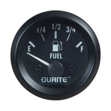 Fuel Gauge - 90° Sweep Dial