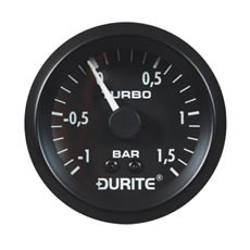 Mechanical Turbo Boost Gauge - 270° Sweep Dial