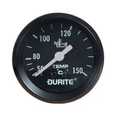 Mechanical Oil Temperature Gauge - 270° Sweep Dial