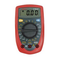 Hand-Held Digital Multimeter with Large LCD Display