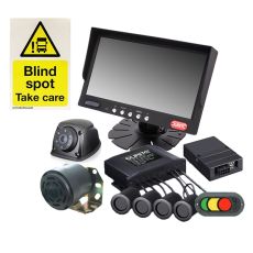 DVS Safe System With Low Speed Trigger (TACHO) - 7" Monitor