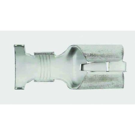 Push-On Terminal with Locking Tag - 9.50mm for 6.00-10.00mm² cable