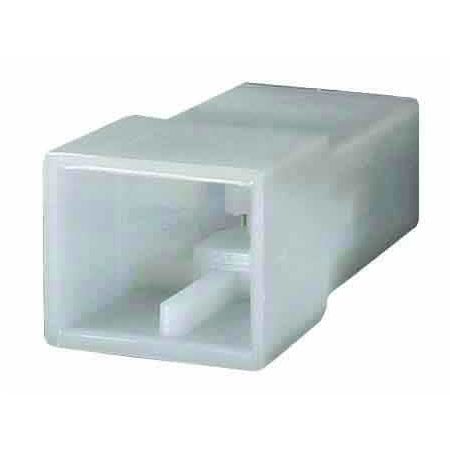 6.30mm Multiple Connector Male Blade Housing - 2 Way Horizontal