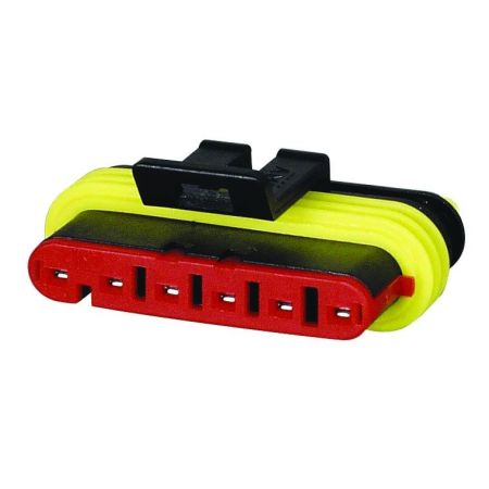 Superseal 1.50mm Female Receptacle Housing - 6 Way