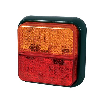 3 Function LED Rear Combination Lamp - Stop/Tail/Direction Indicator - 12/24V