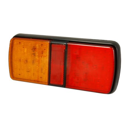 4 Function LED Rear Combination Lamp - Stop/Tail/Direction Indicator/Reflex Reflector - 12/24V