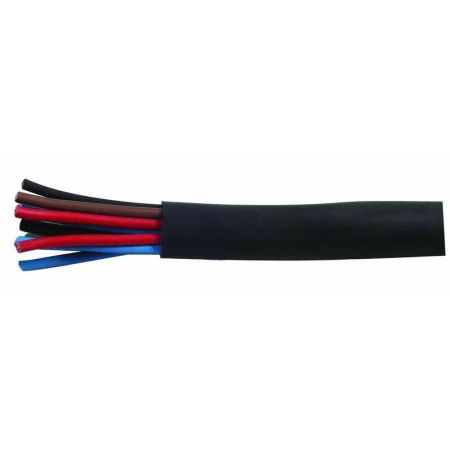Black PVC Sleeving for Electrical Harnesses - 11.0mm x 25m