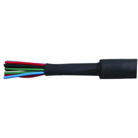 Black Heatshrink Polyolefin Tubing - 12.7mm