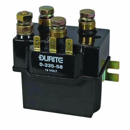 Bulkhead Change Over/Reversing Solenoid - 100A at 24V