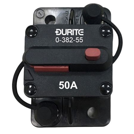 Flush Mount Circuit Breaker 80A - 12/24V