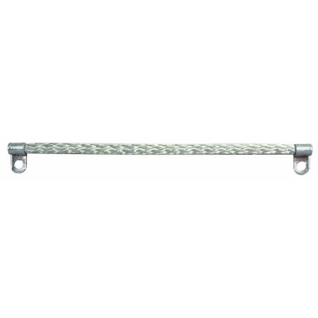 300mm Round Heavy Duty Tinned Copper Bonding Strap - 16/32/0.30mm 260A