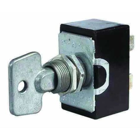 Double-Pole On/Off Switch with Metal Key