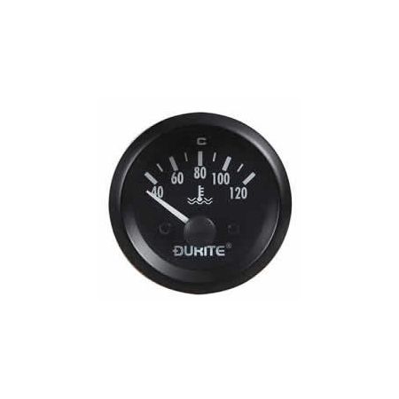 12V Water Temperature Gauge with Sender - 52mm