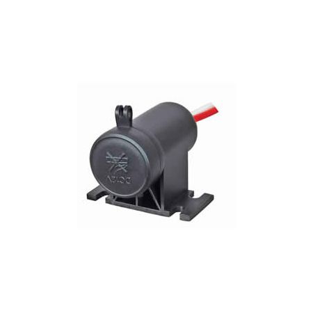Surface-Mounted Power Socket with Cover with Flying Leads - 15A