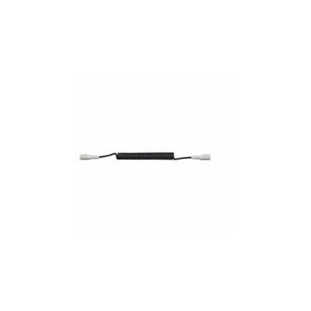 7 Core Retractable Rubber Sheath Cable with 2 (ISO) Sockets - 3 Metre