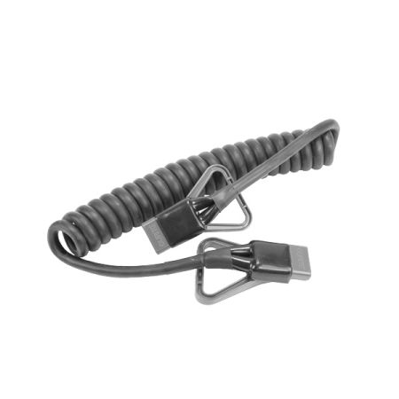 Retractable Cable With Grey High Current Connectors, 80A - 3M