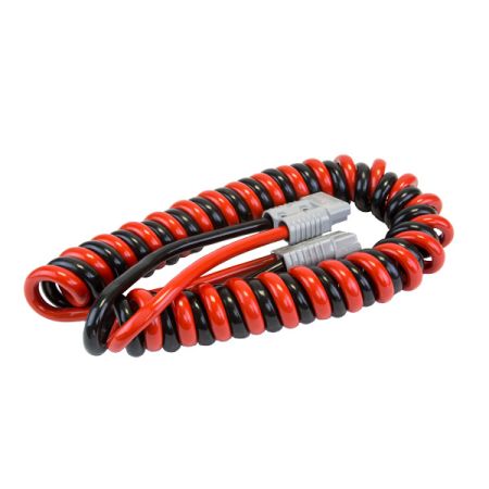 2 Core Twisted Pair Retractable Cable, 175A With Grey High Current Connectors  - 3M