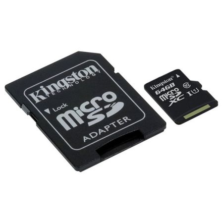 Micro SDXC Class 10 memory card storage |64GB