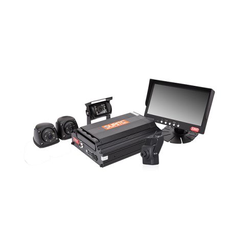 DX1 720p 2TB HD 5-CH SSD DVR Kit (incl. 4 x 720P cameras) - 12/24V
