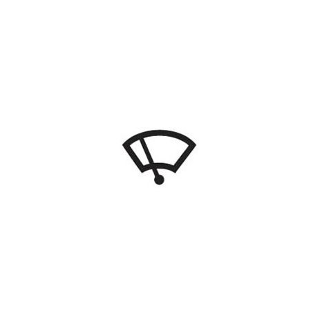 Windscreen Wiper Legend for Single-Illuminated Rocker Switch