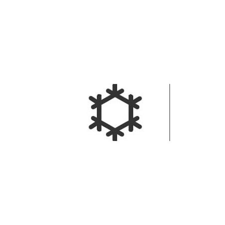 Air Conditioning Legend for Single-Illuminated Rocker Switch