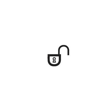 Unlock Legend for Single-Illuminated Rocker Switch