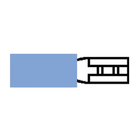 Blue Pre-Insulated Heat-Shrink Female Spade Terminal - 6.3mm