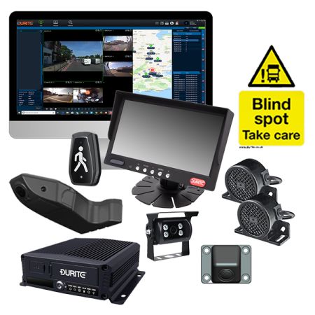FORS/DVS Compliant kit with 4G live-streaming DVR recording - For Rigids (In London)