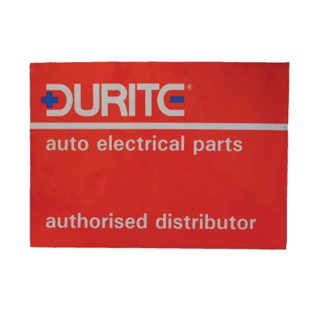 Durite Window Sign - A4