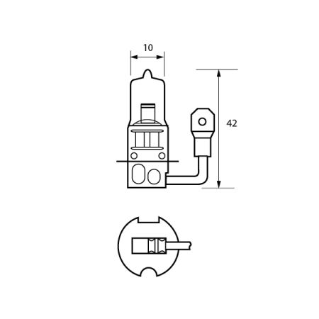460 24V 70W H3 HALOEN