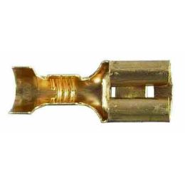 Push-On Terminal with Locking Tag - 6.30mm for 1.00-2.50mm&sup2; cable