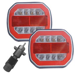 Wireless Magnetic Rearlamp Combination LED with 24V Transmitter