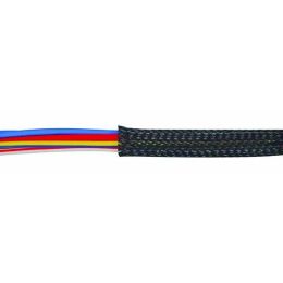 Black Expandable Braid Sleeving - 6.4mm x 10m