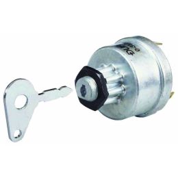 5 Position Ignition Switch replaces Lucas 36614 - Off/Accessory/Ignition/Pre-Heat/Heat Start