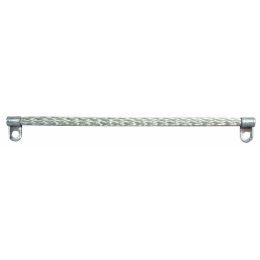 150mm Round Heavy Duty Tinned Copper Bonding Strap - 16/32/0.30mm 260A 150mm Round Heavy Duty Tinned Copper Bonding Strap - 16/32/0.30mm 260A