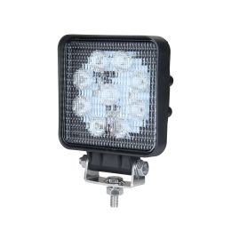 9 x 3W LED Square Work Lamp With Deutsch DT Connector - 10-30V 9 x 3W LED Square Work Lamp With Deutsch DT Connector - 10-30V