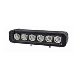 LED Spot Lamp Bar - 6 x 10W, 12/24V