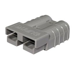 Grey Polycarbonate 2-Pole High Current Connector - 50A