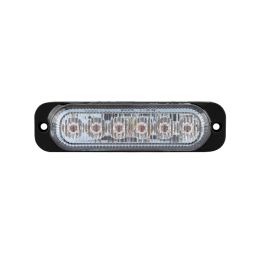 R65 Slimline High Intensity 6 Amber LED Warning Light (10 flash patterns) R65 Slimline High Intensity 6 Amber LED Warning Light (10 flash patterns)