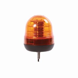 Single Bolt Flashing LED Beacon - 12/24V