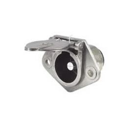 24V Single Pin Heavy Duty Metal Clang Plug with Cover 24V Single Pin Heavy Duty Metal Clang Plug with Cover