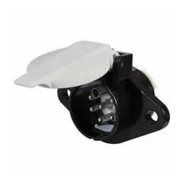 24V 7 Pin Plastic Trailer Plug - ISO 3731(24S)