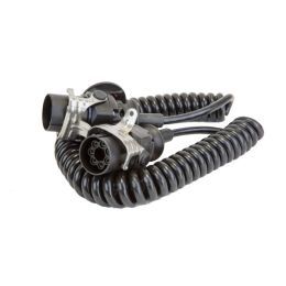 7 Core Retractable Polyurethene Cable with 2 x EBS Sockets - 3 Metre 7 Core Retractable Polyurethene Cable with 2 x EBS Sockets - 3 Metre