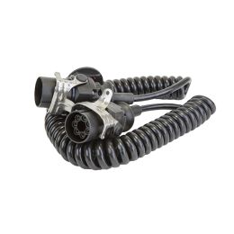 7 Core Retractable Polyurethene Cable with 2 x EBS Sockets - 4 Metre 7 Core Retractable Polyurethene Cable with 2 x EBS Sockets - 4 Metre