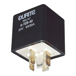 24V Mini Extra Heavy Duty Change Over Relay - 40/50A