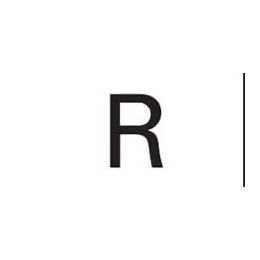 Right Legend for Single-Illuminated Rocker Switch Right Legend for Single-Illuminated Rocker Switch
